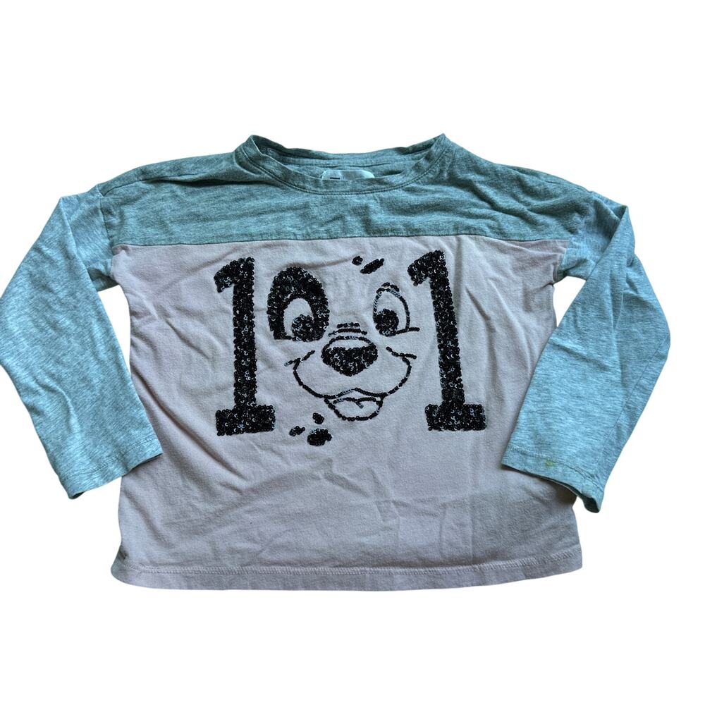 Gap Disney 101 Dalmatians Color Block Tee - Size XS